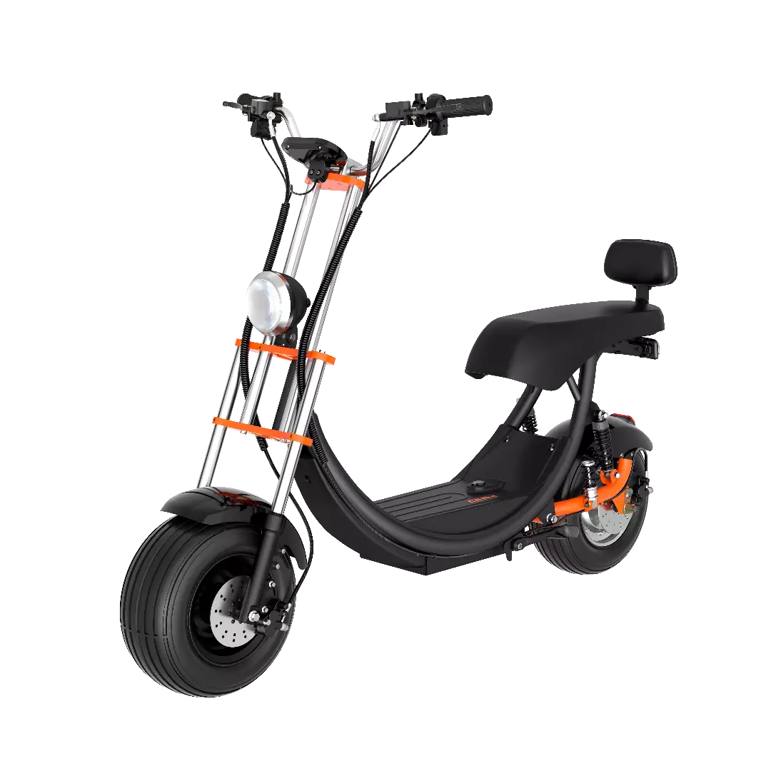 Электроскутер Kugoo Kirin С2 Pro Black (Черный)