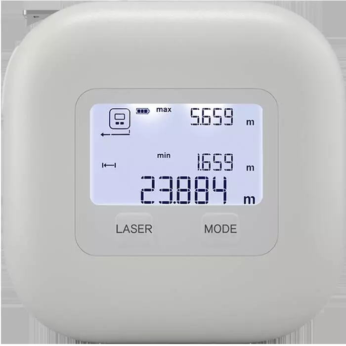 Рулетка лазерная AKKU Laser Ranging Tape Measure AK301
