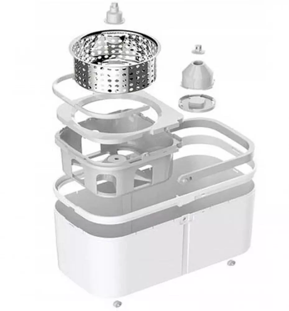 Швабра Xiaomi Quange QJ030401 с отжимом White (Белый)