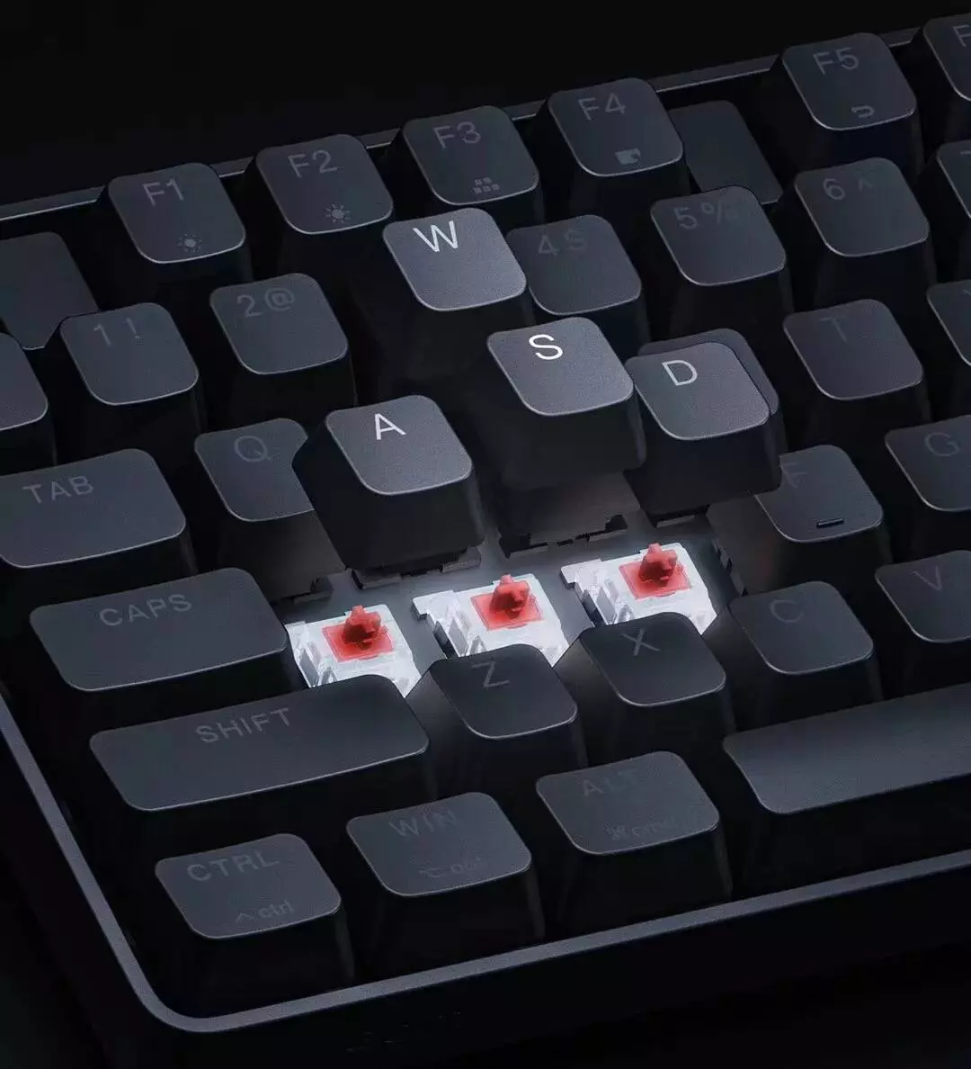 Проводная клавиатура Xiaomi Wired Mechanical Keyboard (JXJP01MW) Blue Switch Black (Черный)