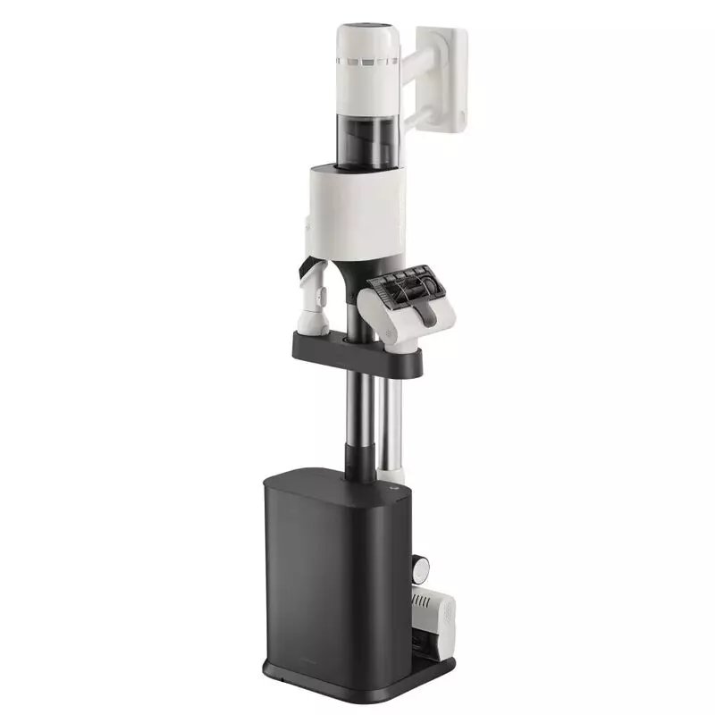 Вертикальный пылесос Roborock H60 Hub White (Белый)