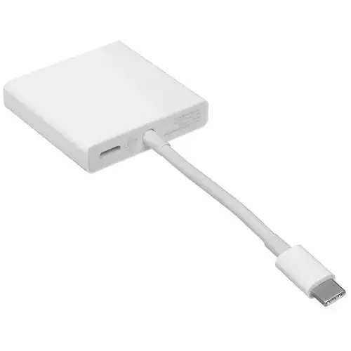 Многофункциональный адаптер Xiaomi USB-C - HDMI XMZJQCH2TM White (Белый) Многофункциональный адаптер Xiaomi USB-C - HDMI XMZJQCH2TM White (Белый)