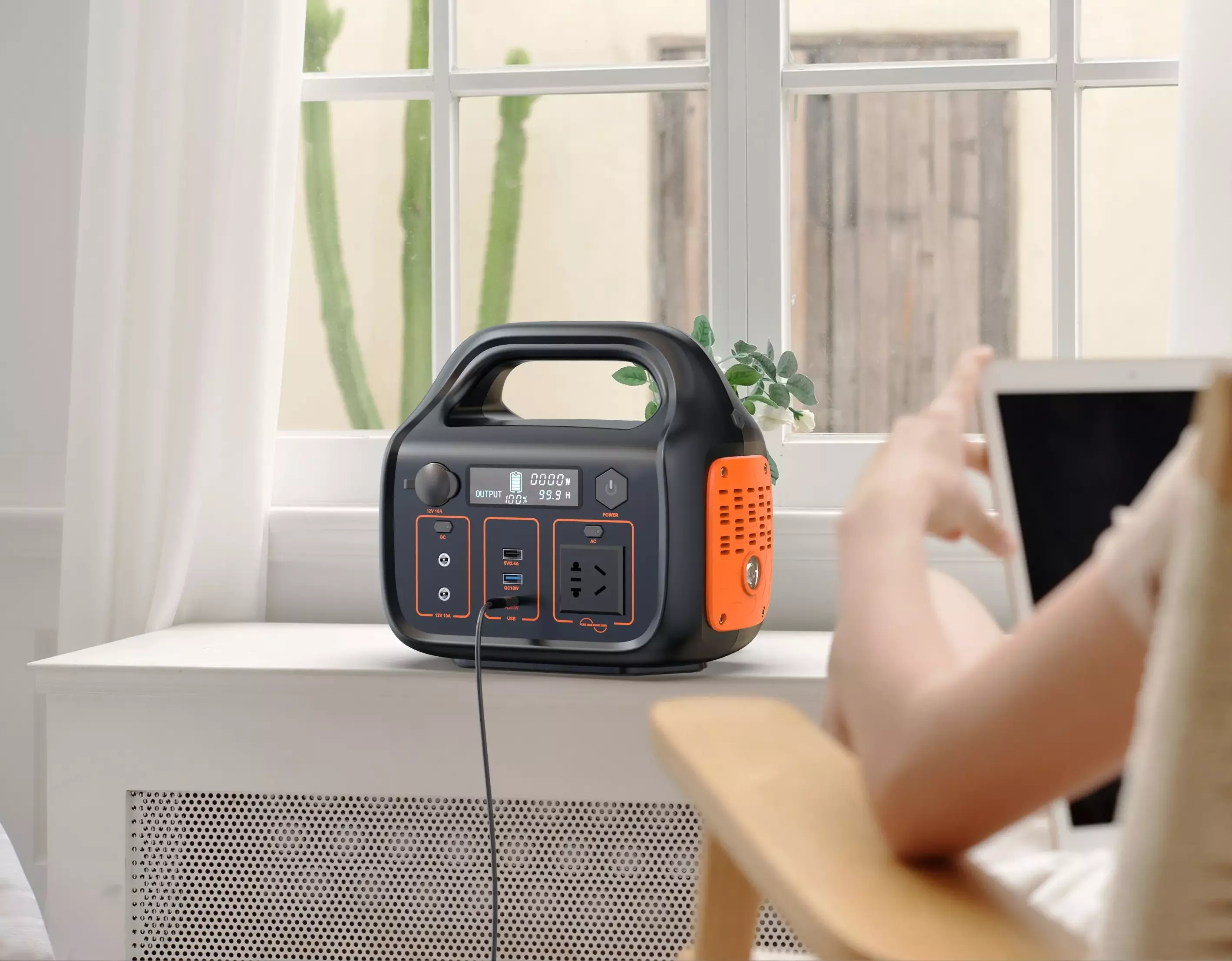 Портативная зарядная станция GREENOE Portable Power Station 299Wh EU300 Black (Черный) Портативная зарядная станция GREENOE Portable Power Station 299Wh EU300 Black (Черный)
