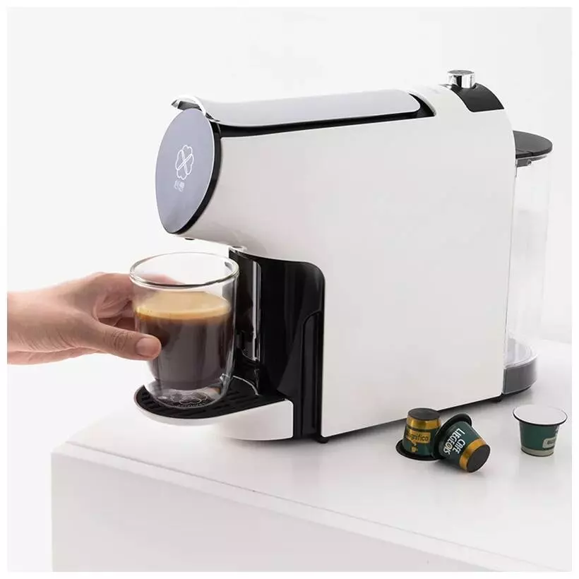 Кофемашина капсульная Scishare Smart Capsule Coffee Machine (S1102) White (Белый) Кофемашина капсульная Scishare Smart Capsule Coffee Machine (S1102) White (Белый)