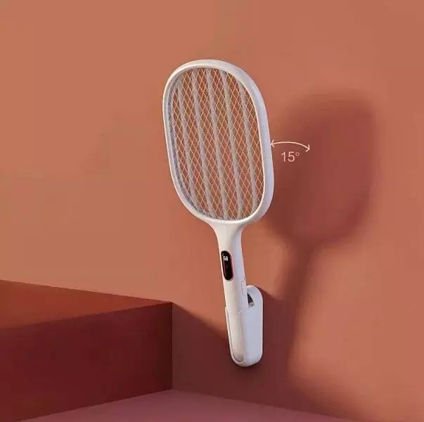 Электрическая мухобойка Qualitell Smart Digital Electric Fly Swatte S1 Pro White (Белый) Электрическая мухобойка Qualitell Smart Digital Electric Fly Swatte S1 Pro White (Белый)
