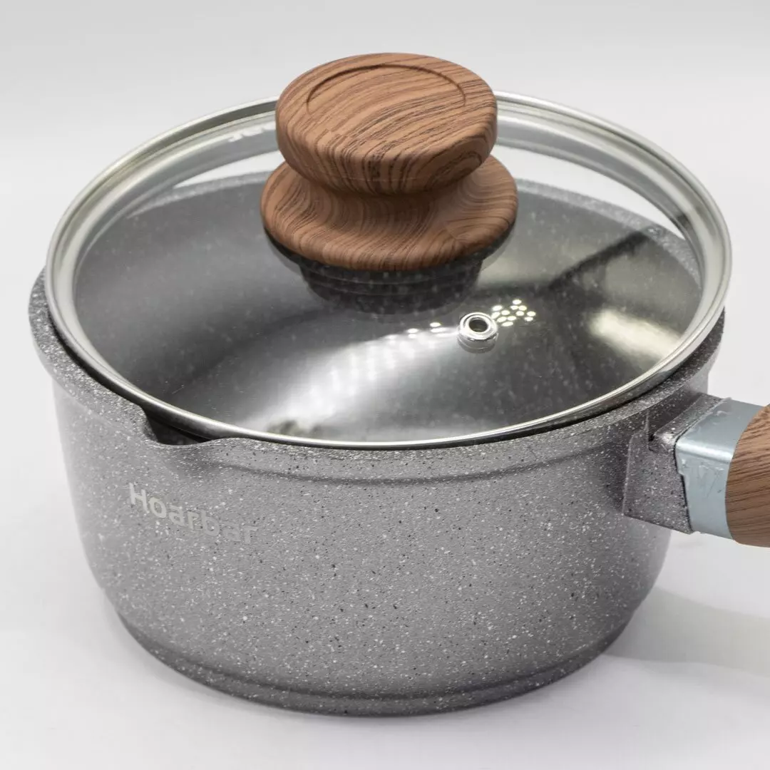 Сковорода Hoarbar Sause Pan 18CM (A0718A) Gray (Серый) Сковорода Hoarbar Sause Pan 18CM (A0718A) Gray (Серый)