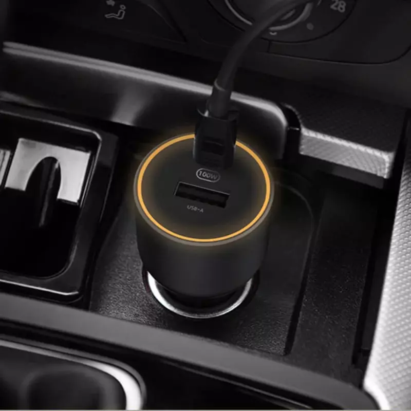 Автомобильное зарядное устройство Xiaomi Car Charger 1A1C 100W + кабель MDY-16-ER Black (Черный) Автомобильное зарядное устройство Xiaomi Car Charger 1A1C 100W + кабель MDY-16-ER Black (Черный)
