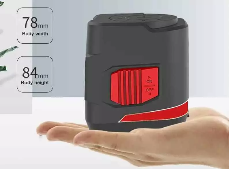 Лазерный уровень Xiaomi MILESEEY Red Light L62R (12 м) Gray (Серый)