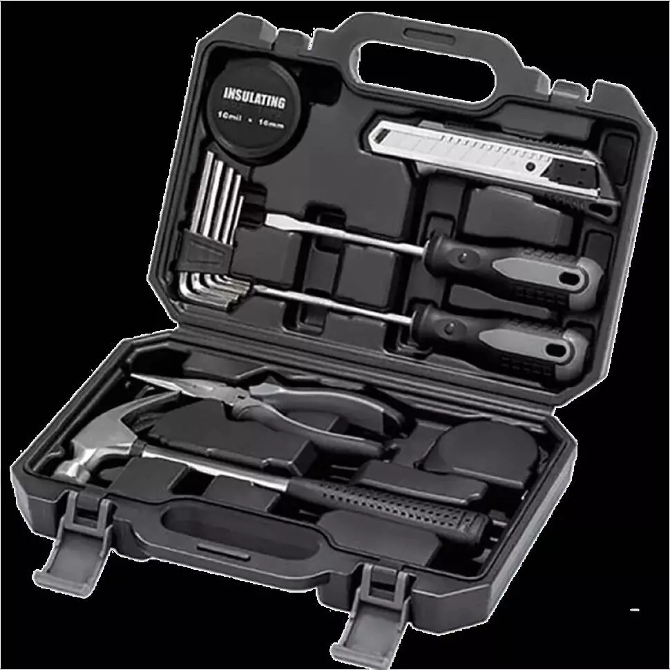 Набор инструментов Jiuxun Tools 12 in 1 Daily Life Kit Pro (12 предм.) Black (Черный) Набор инструментов Jiuxun Tools 12 in 1 Daily Life Kit Pro (12 предм.) Black (Черный)
