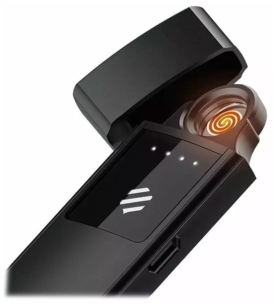 Зажигалка электронная Beebest Ultra-thin Charging Lighter L101 Black (Черный) Зажигалка электронная Beebest Ultra-thin Charging Lighter L101 Black (Черный)