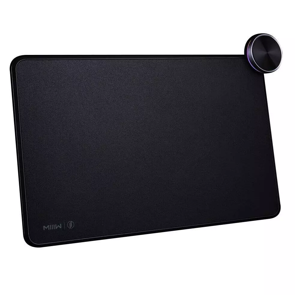 Коврик для мышки с беспроводной зарядкой Xiaomi Mouse Pad (MWSP01) Black (Черный)
