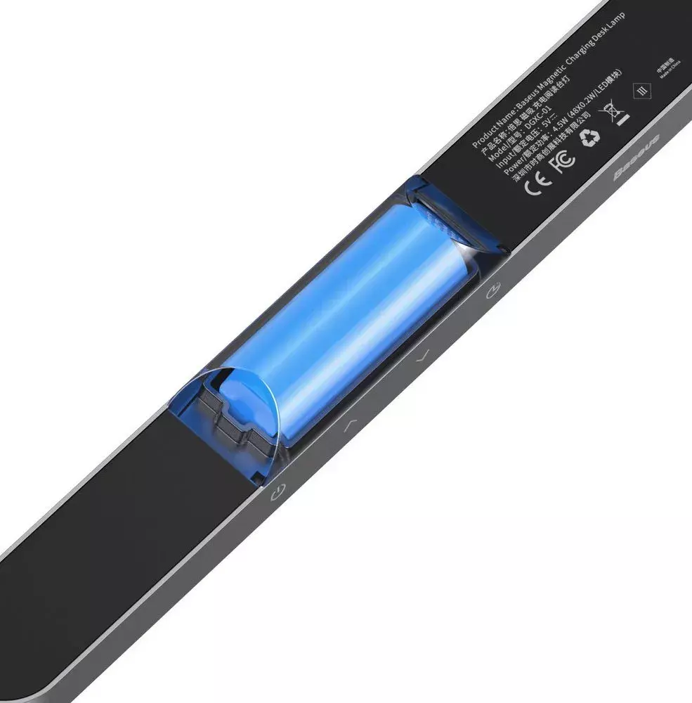 Светильник Baseus Magnetic Stepless Dimming Charging Desk Lamp Deep Gray (Серый)
