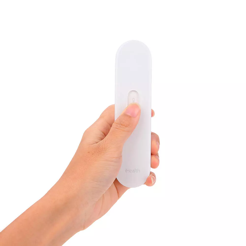 Бесконтактный термометр Xiaomi iHealth Meter Thermometer White (Белый) Бесконтактный термометр Xiaomi iHealth Meter Thermometer White (Белый)