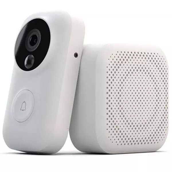 Умный дверной звонок и динамик Xiaomi Mijia Zero Intelligent Video Doorbell Set (FJ01MLTZ) White (Белый) Умный дверной звонок и динамик Xiaomi Mijia Zero Intelligent Video Doorbell Set (FJ01MLTZ) White (Белый)
