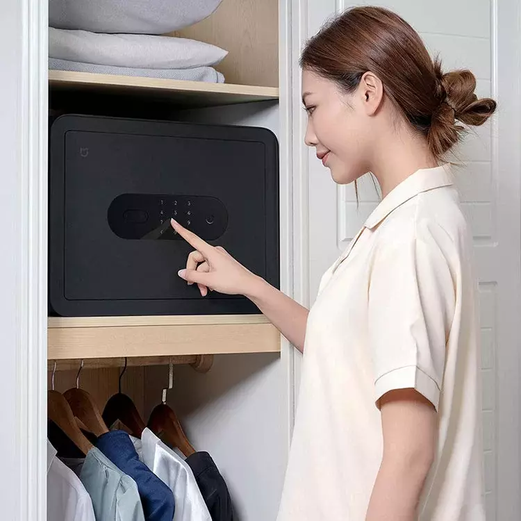 Сейф электронный с датчиком отпечатков Xiaomi Mijia Smart Safe Deposit Box (BGX-5/X1-303) (BHR7260CN) CN Сейф электронный с датчиком отпечатков Xiaomi Mijia Smart Safe Deposit Box (BGX-5/X1-303) (BHR7260CN) CN