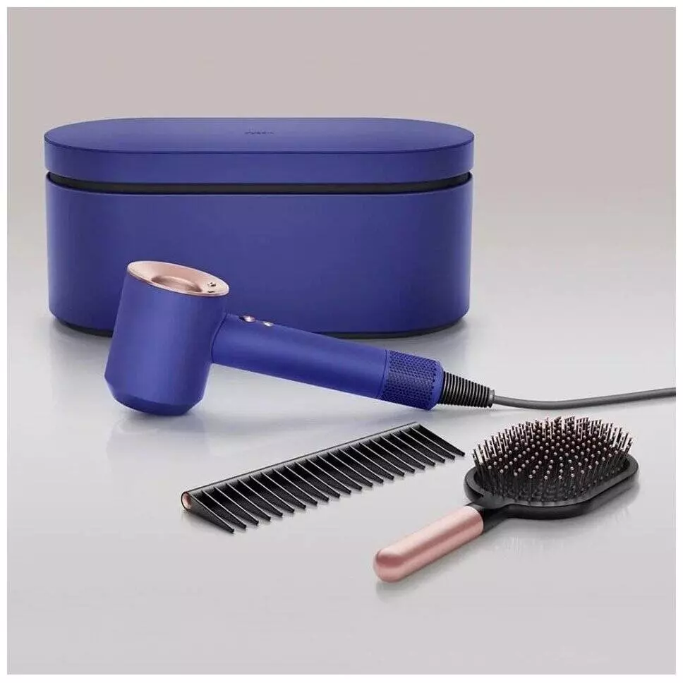 Фен Dyson Supersonic HD07 (Подарочный набор) Vinca Blue/Rose (Синий/Розовый) Global Version Фен Dyson Supersonic HD07 (Подарочный набор) Vinca Blue/Rose (Синий/Розовый) Global Version