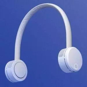 Портативный вентилятор на шею Xiaomi Thermo Portable Hanging Neck Fan (XD-GBFS01) White (Белый) CN Портативный вентилятор на шею Xiaomi Thermo Portable Hanging Neck Fan (XD-GBFS01) White (Белый) CN
