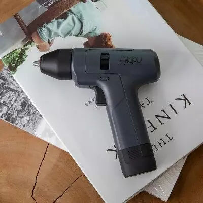 Портативная дрель AKKU Brushless Dual Speed Electric Drill AK701 Gray (Серый)