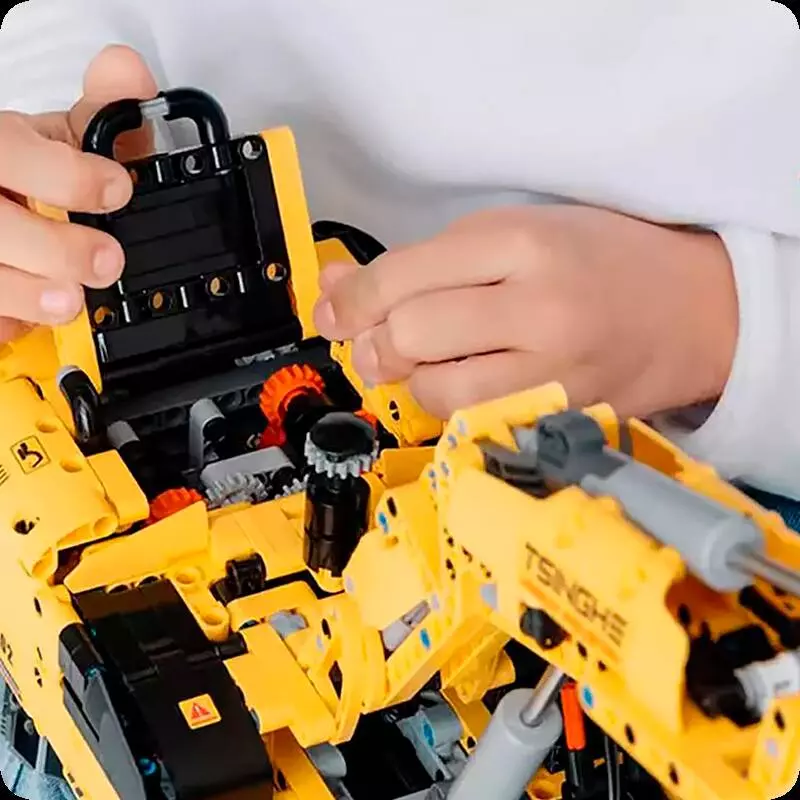 Конструктор Onebot Engineering Excavator OBWJJ57AIQI 974 PCS Yellow (Желтый) Конструктор Onebot Engineering Excavator OBWJJ57AIQI 974 PCS Yellow (Желтый)