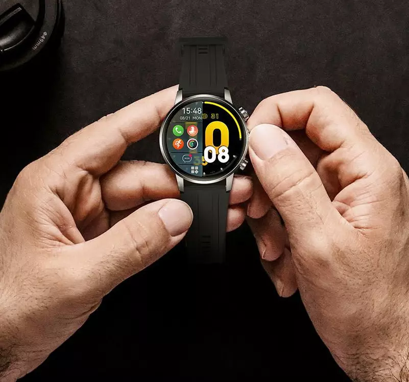 Умные часы Kieslect Calling Watch Kr2 (YFT2070EU) Black (Черный) Global Version Умные часы Kieslect Calling Watch Kr2 (YFT2070EU) Black (Черный) Global Version