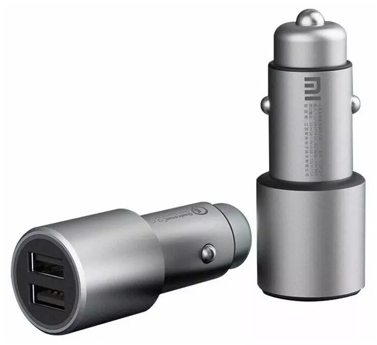 Автомобильное зарядное устройство Xiaomi Mijia Car Charger QC 3.0 (CC02CZM) Silver (Серебристый) Автомобильное зарядное устройство Xiaomi Mijia Car Charger QC 3.0 (CC02CZM) Silver (Серебристый)