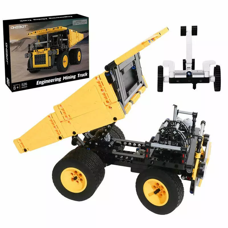 Конструктор Onebot Engineering Mining Truck OBKSC55AIQI 526 PCS Yellow (Желтый)