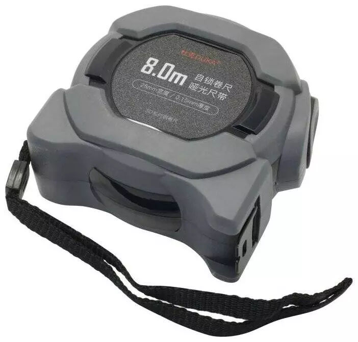 Рулетка измерительная Xiaomi Duka High Precision Steel Tape Measure 8 (SD-8M) Black (Черный)