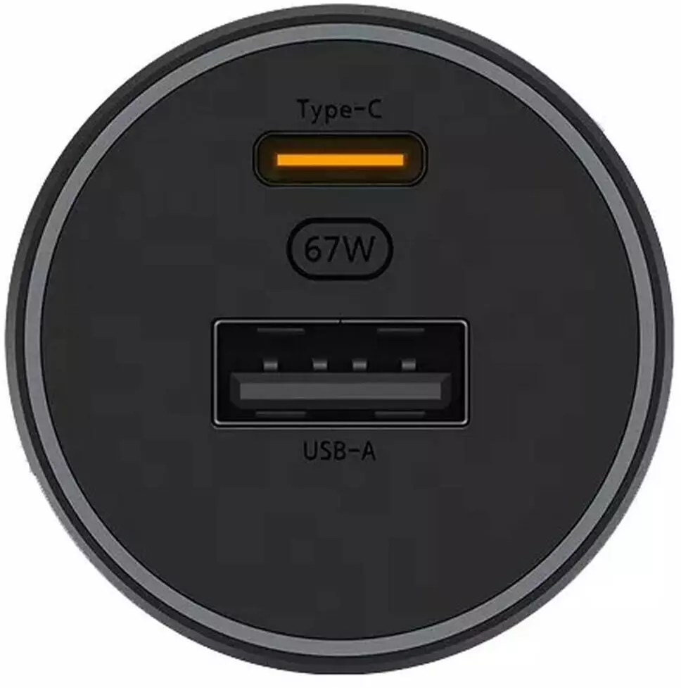 Автомобильное зарядное устройство Xiaomi Car Charger 1A1C 67W (USB-A + Type-C) Black (Черный) Автомобильное зарядное устройство Xiaomi Car Charger 1A1C 67W (USB-A + Type-C) Black (Черный)