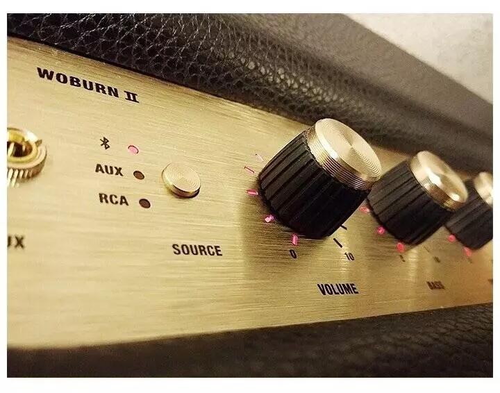 Колонка портативная Marshall Woburn 2 Black (Черный) Global Version Колонка портативная Marshall Woburn 2 Black (Черный) Global Version