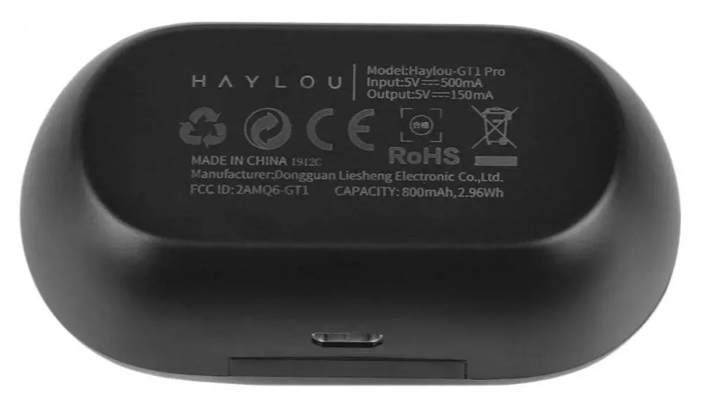 Беспроводные наушники Haylou GT1 Pro Black (Черный)