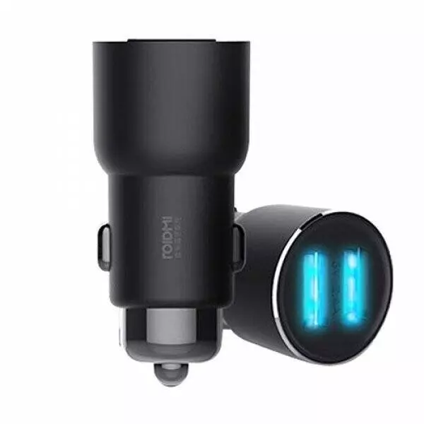 Автомобильное зарядное устройство Roidmi 3S 2USB 3.4A с FM-трансмитером (BFQ04RM) Black (Черный) Автомобильное зарядное устройство Roidmi 3S 2USB 3.4A с FM-трансмитером (BFQ04RM) Black (Черный)