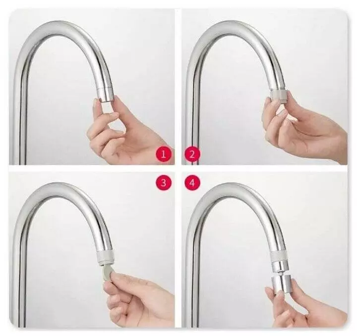 Насадка аэратор на крана водосберегающая Xiaomi Diiib (DXSZ003) Silver (Серебристый) Насадка аэратор на крана водосберегающая Xiaomi Diiib (DXSZ003) Silver (Серебристый)