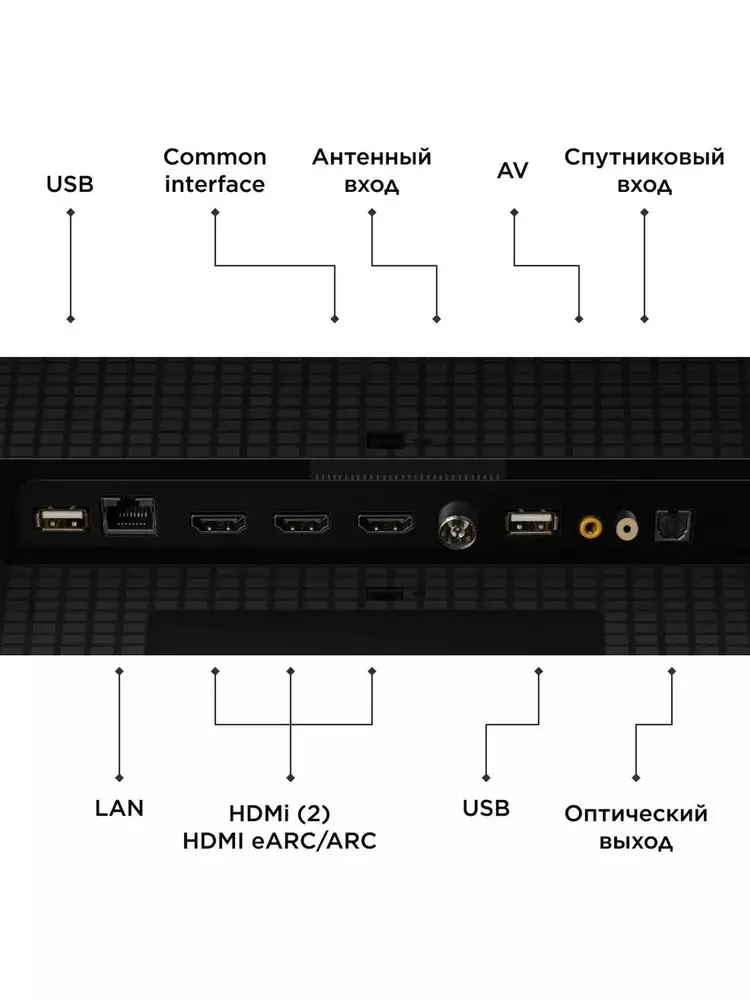 Телевизор TCL TV 50" C655 120HZ 4K QLED Black (Черный) Global Version Телевизор TCL TV 50" C655 120HZ 4K QLED Black (Черный) Global Version