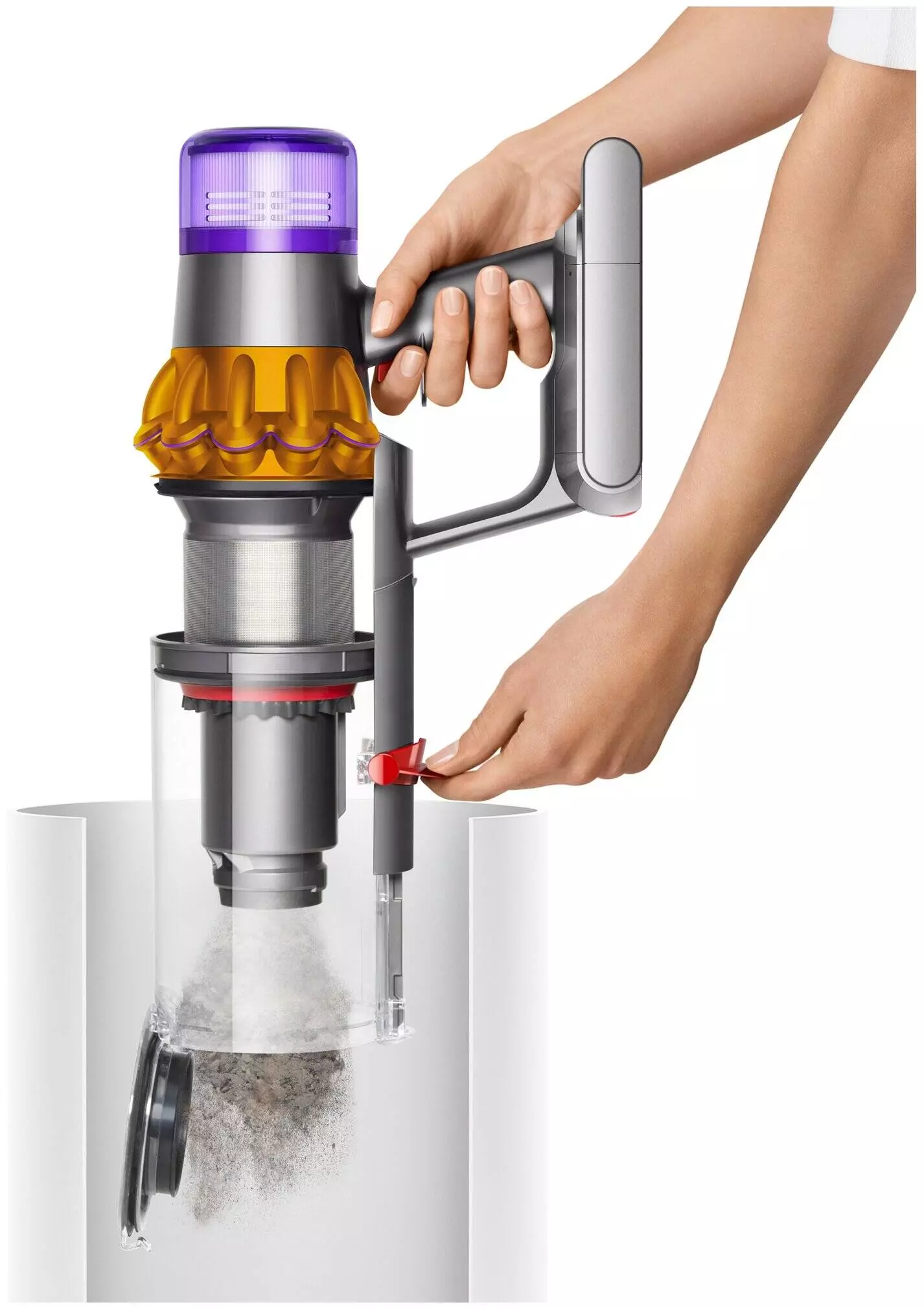 Пылесос Dyson V15 Detect Absolute Orange (Оранжевый) UK Пылесос Dyson V15 Detect Absolute Orange (Оранжевый) UK
