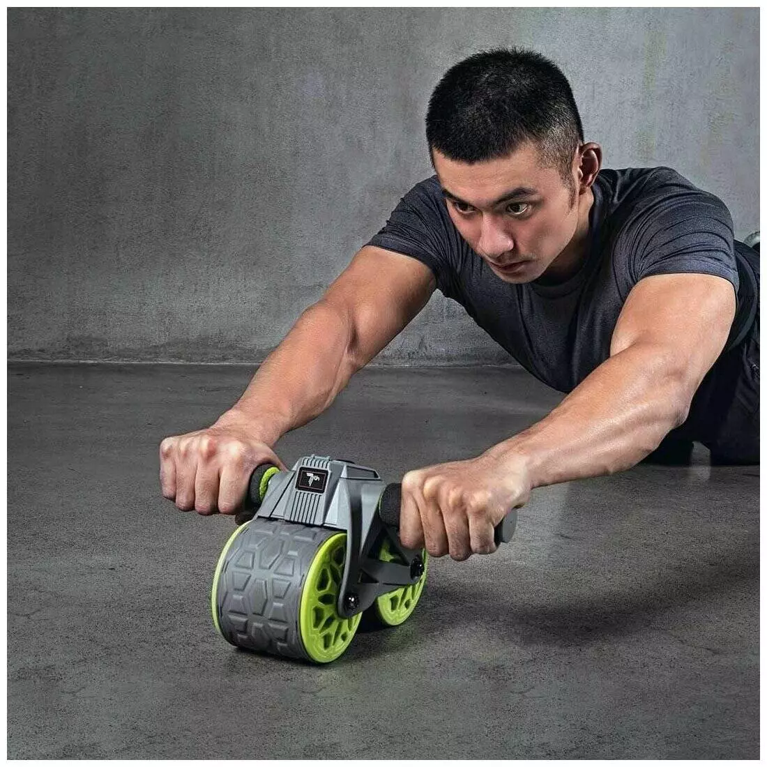 Тренажер ролик Xiaomi 7th Automatic Smart Wheel Gray (Серый)