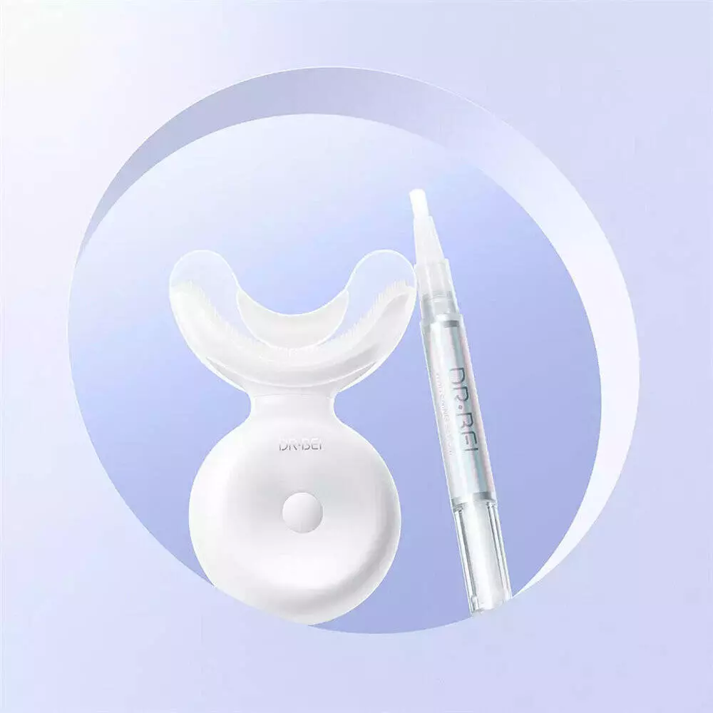 Ультразвуковой аппарат для отбеливания зубов Xiaomi Dr. Bei Sonic W7 Sonic Teeth Apparatus Set White (Белый)