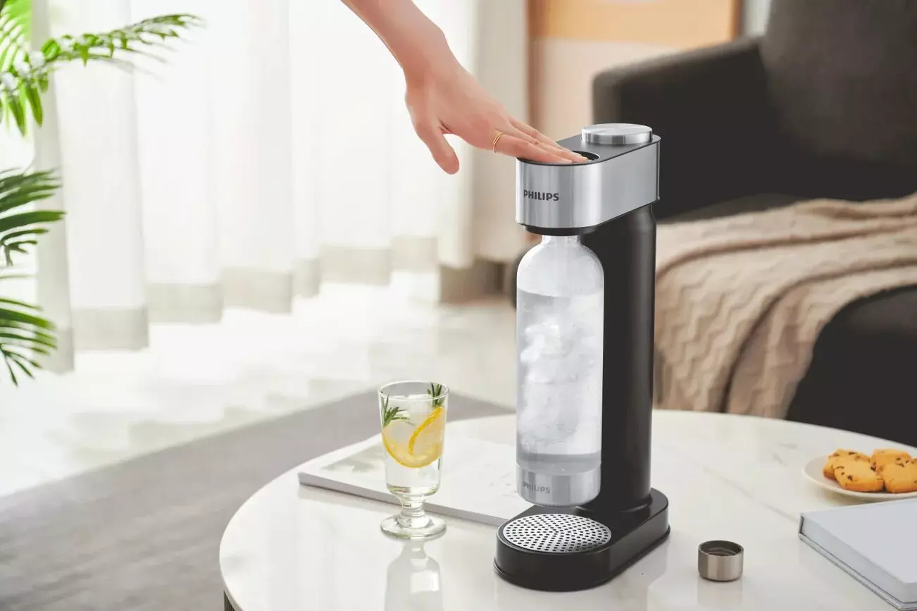Бутылка для газирования Philips ADD916/10, 1л (2шт) (4897099305477) White (Белый)