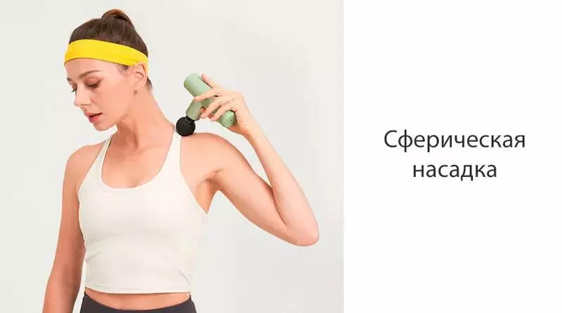 Массажный пистолет Xiaomi YUNMAI Gun CC GO YMFG-M354 Green (Зеленый) CN