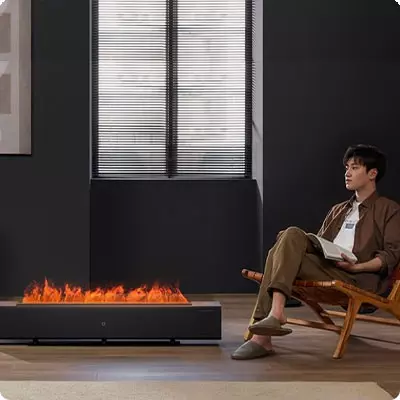 Умный электрический обогреватель Xiaomi Mijia Baseboard Electric Heater Graphene Heating Simulated Flame Edition 2200W ( TJXDNQ06ZM) Black (Черный) Умный электрический обогреватель Xiaomi Mijia Baseboard Electric Heater Graphene Heating Simulated Flame Edition 2200W ( TJXDNQ06ZM) Black (Черный)