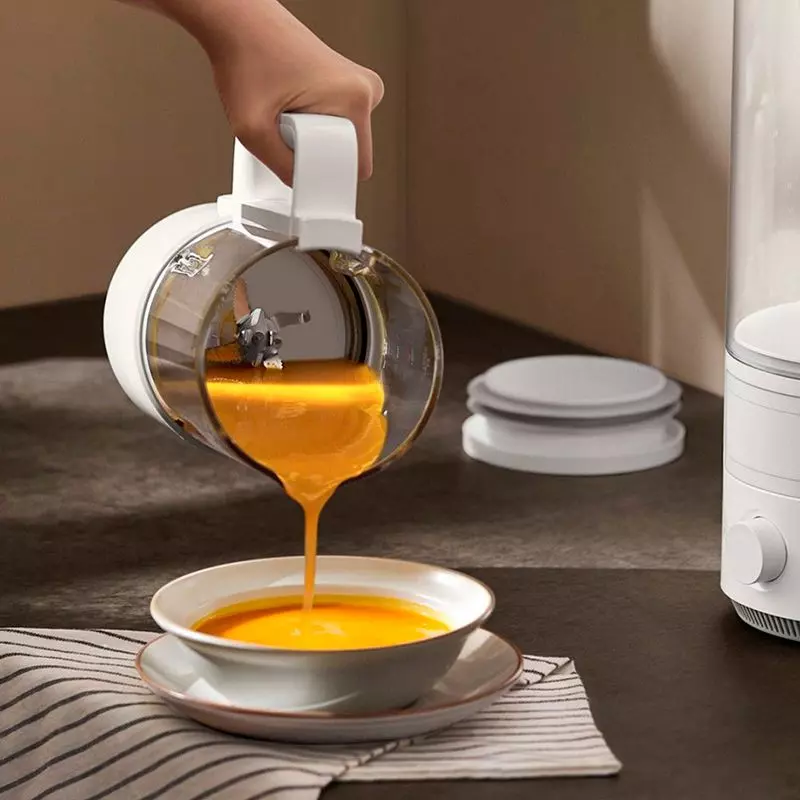 Умный блендер с функцией нагрева Xiaomi Mijia Soft Sound Cooking Machine S1 (MPBJ003CM) 1.5L White (Белый) Умный блендер с функцией нагрева Xiaomi Mijia Soft Sound Cooking Machine S1 (MPBJ003CM) 1.5L White (Белый)