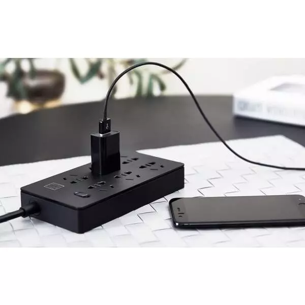 Удлинитель Xiaomi Aigo Power Strip (TC0601) 1.8 м Black (Черный) Удлинитель Xiaomi Aigo Power Strip (TC0601) 1.8 м Black (Черный)