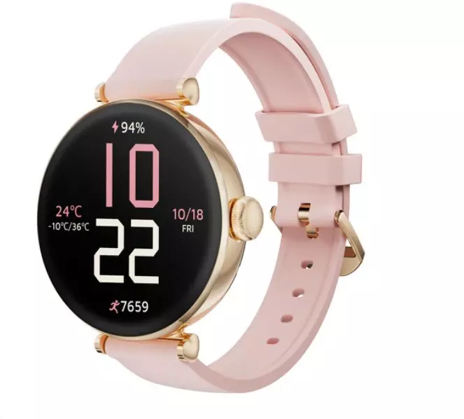 Умные часы Kieslect Lady Smart Watch Pura Reno (YFT2134EU) Gold (Золотистый) Global Version Умные часы Kieslect Lady Smart Watch Pura Reno (YFT2134EU) Gold (Золотистый) Global Version