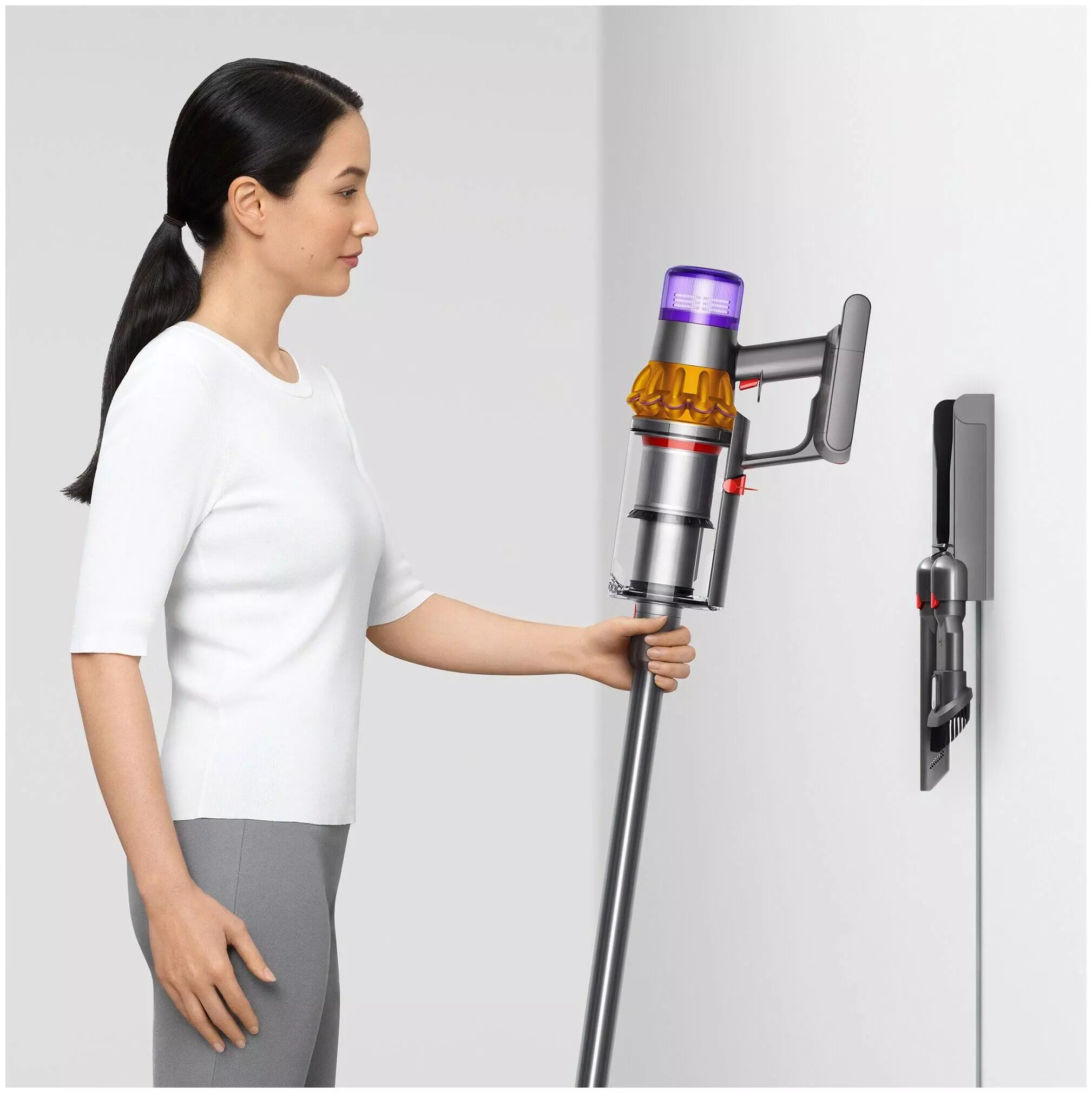 Пылесос Dyson V15 Detect Absolute Orange (Оранжевый) UK Пылесос Dyson V15 Detect Absolute Orange (Оранжевый) UK