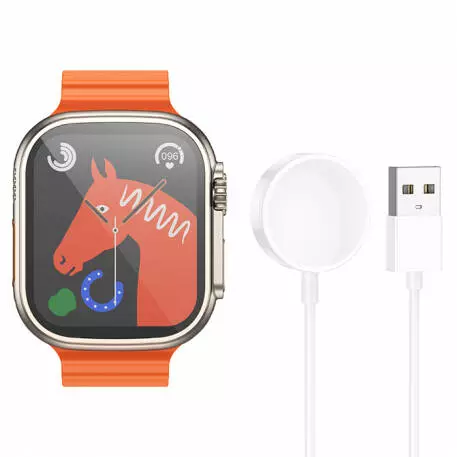 Умные часы Hoco Y12 Ultra Smart Watch Orange (Оранжевый) Global Version Умные часы Hoco Y12 Ultra Smart Watch Orange (Оранжевый) Global Version