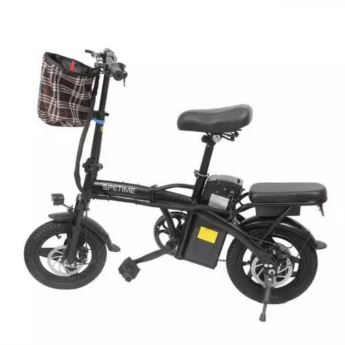 Электровелосипед Spetime E-Bike S6 Black (Черный)