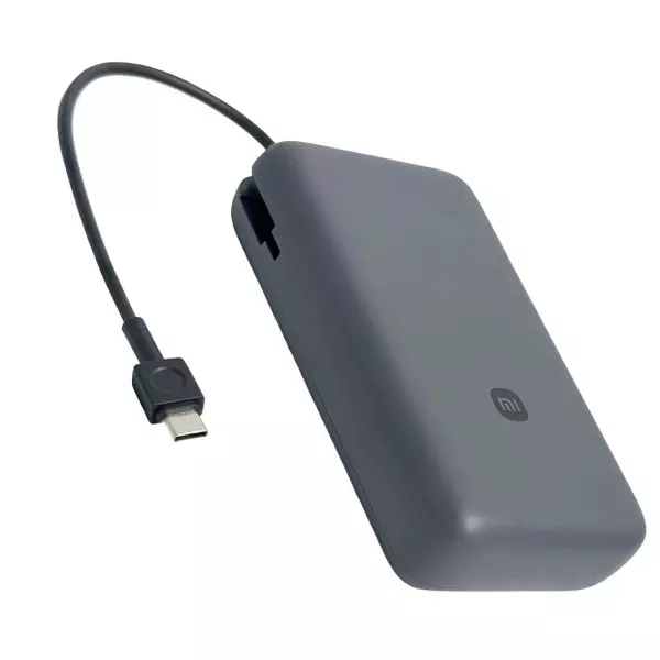 Внешний аккумулятор Xiaomi Mi Power Bank With Cable USB-C Fast Charging 20000mAh (PB2033) Dark Gray (Темно-серый) CN Внешний аккумулятор Xiaomi Mi Power Bank With Cable USB-C Fast Charging 20000mAh (PB2033) Dark Gray (Темно-серый) CN