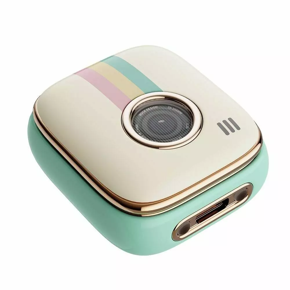 Беспроводные наушники Xiaomi Rock Retro Style TWS Earphone Camera Beige (Бежевый)
