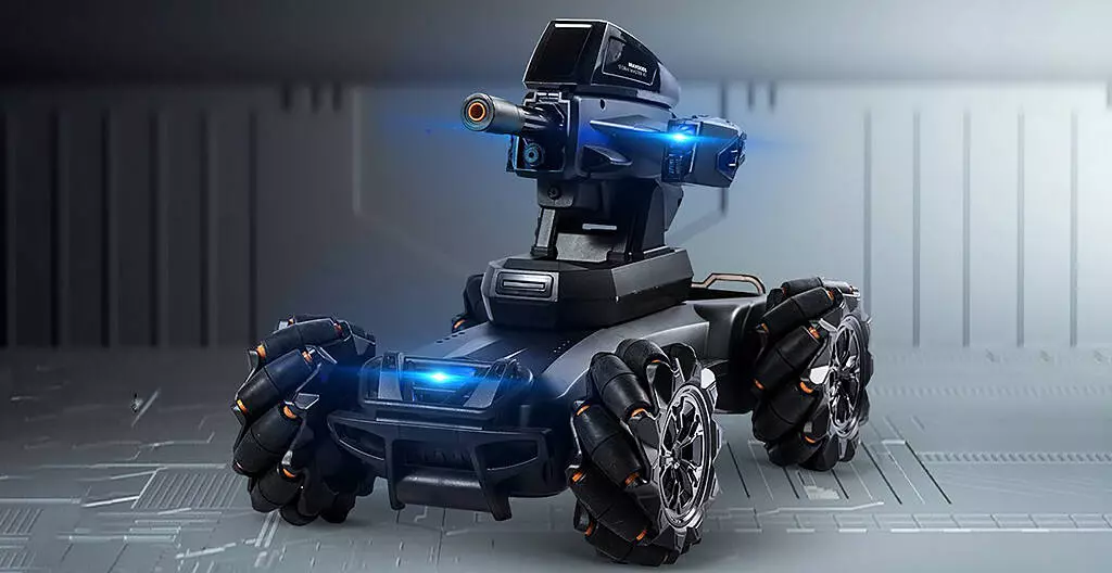 Конструктор радиоуправляемая машина Xiaomi Bravokids Remote Control Interactive Mech X1 Black (Черный)