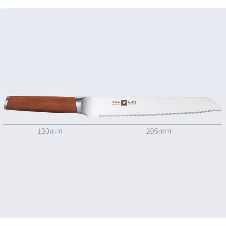 Набор HuoHou German Steel (5 ножей с подставкой) (HU0158) Wood (Дерево) Набор HuoHou German Steel (5 ножей с подставкой) (HU0158) Wood (Дерево)