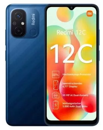 Xiaomi Redmi 12C 4/128GB Blue (Синий) Xiaomi Redmi 12C 4/128GB Blue (Синий)